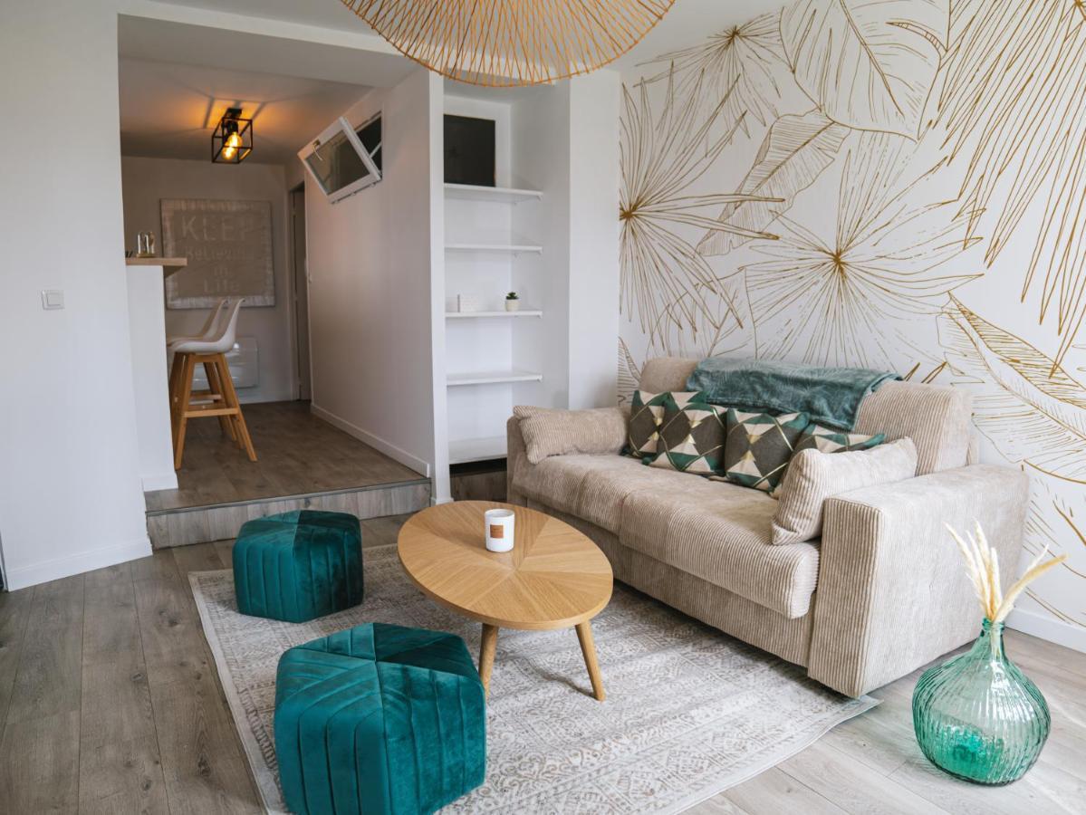 Superbe T2 Rouen Avec Jardin + Parking Gratuit A Proximite 아파트 외부 사진